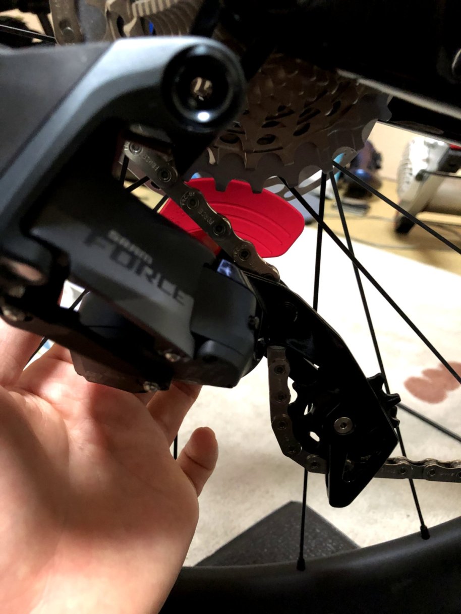 バイク組み立て】sram etap axs フロント、リアディレイラー変速調整