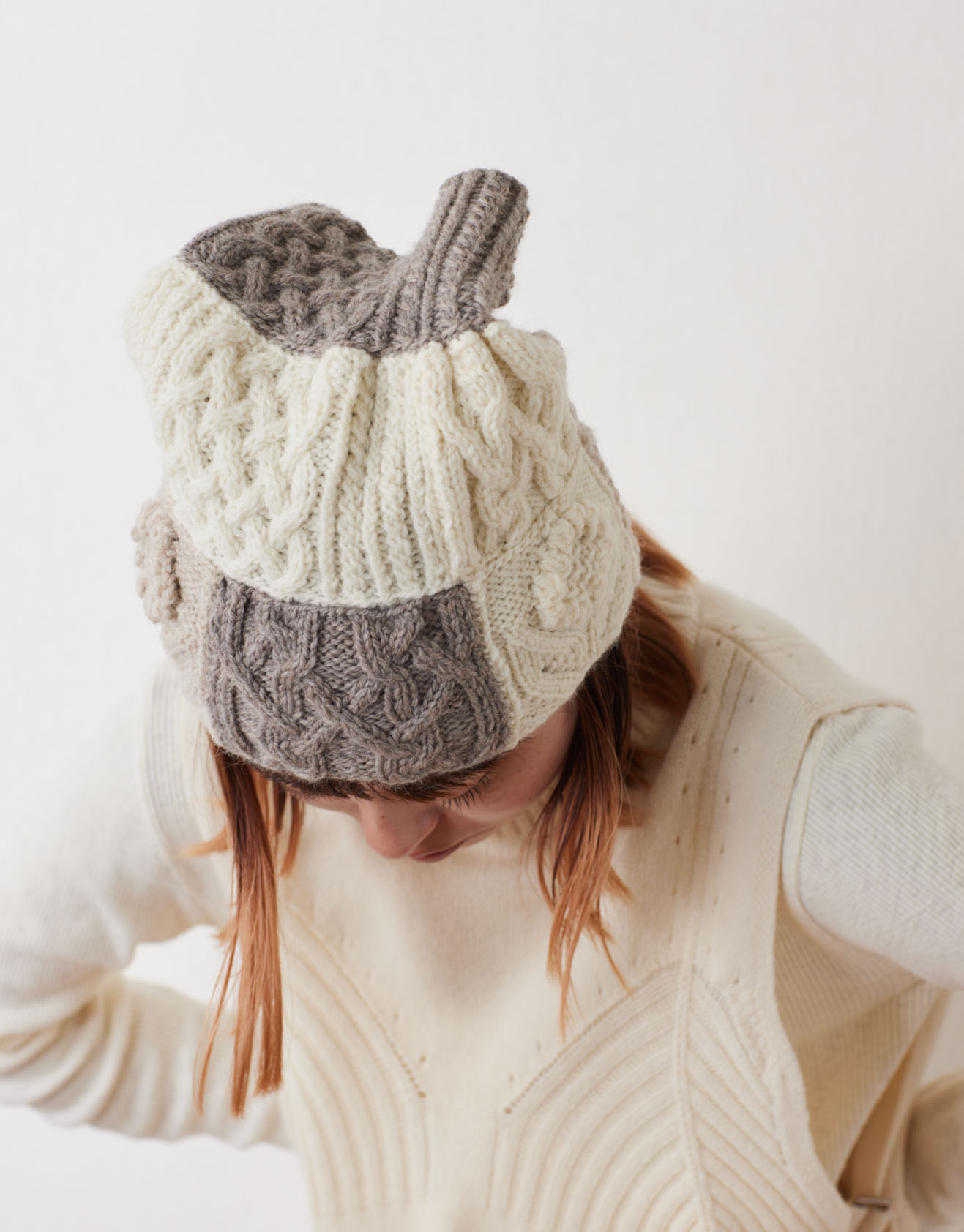 11月27日発売『組み合わせが楽しい！棒針で編むパッチワークニット