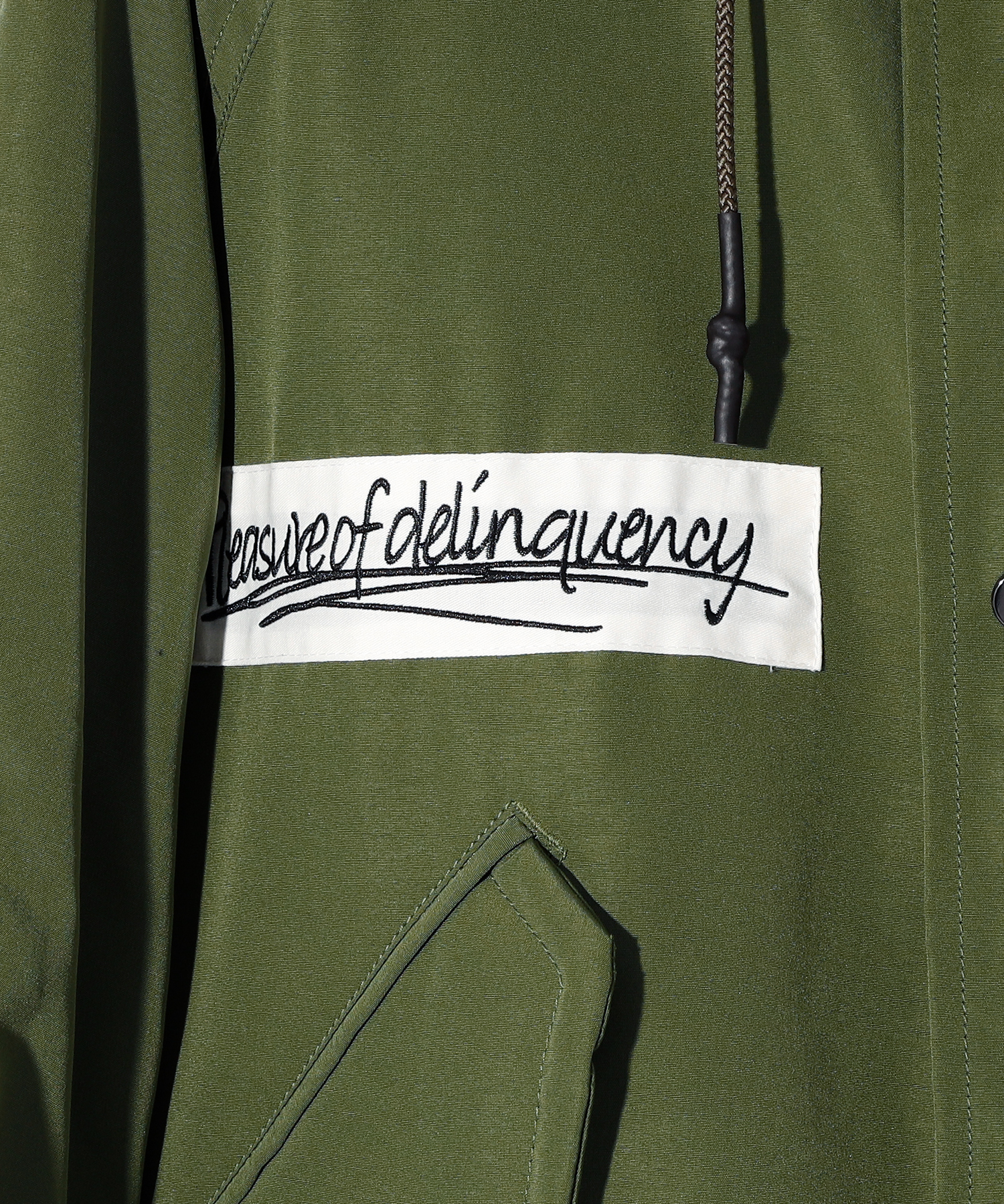 FISHTAIL MODS COAT (GRAPHIC)［KHAKI］ | SWITCHBLADE