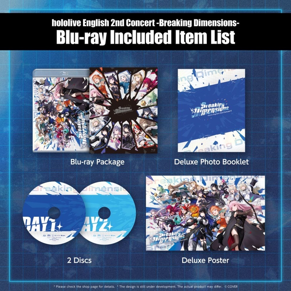 CDJapan : [Make-to-Order] hololive English 2nd Concert -Breaking