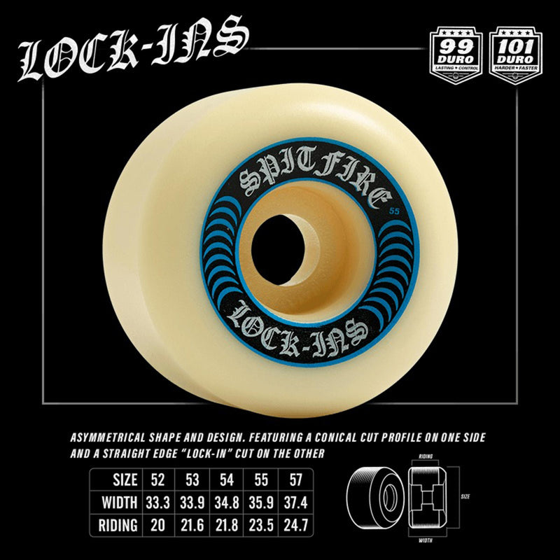 SPITFIRE FORMULA FOUR LOCK IN 99A 52mm 【 スピットファイヤー F4