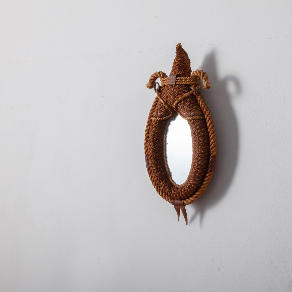 stoop | Oval Wall Mirrors by Audoux & Minet