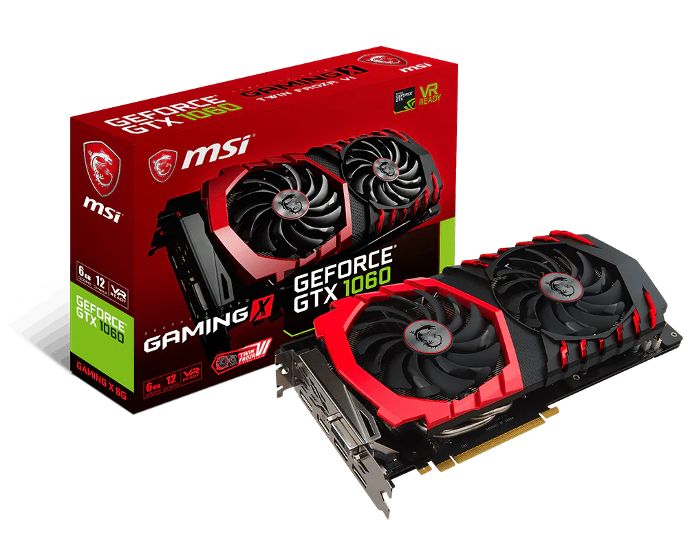 Specification GeForce GTX 1060 GAMING X 6G | MSI Global - The