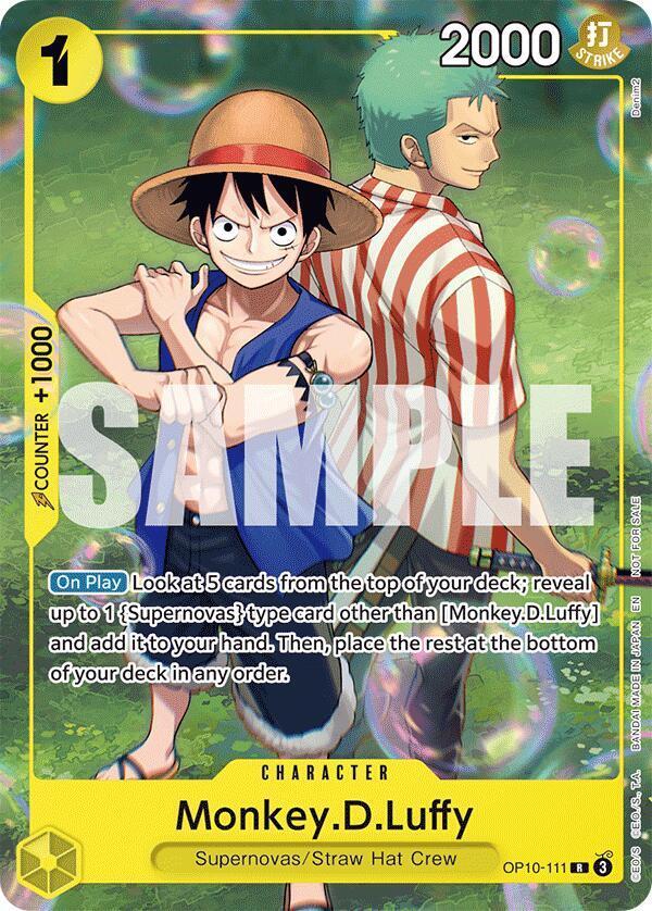 Monkey.D.Luffy [Set Sail Event] OP10-111 Prices | One Piece Learn