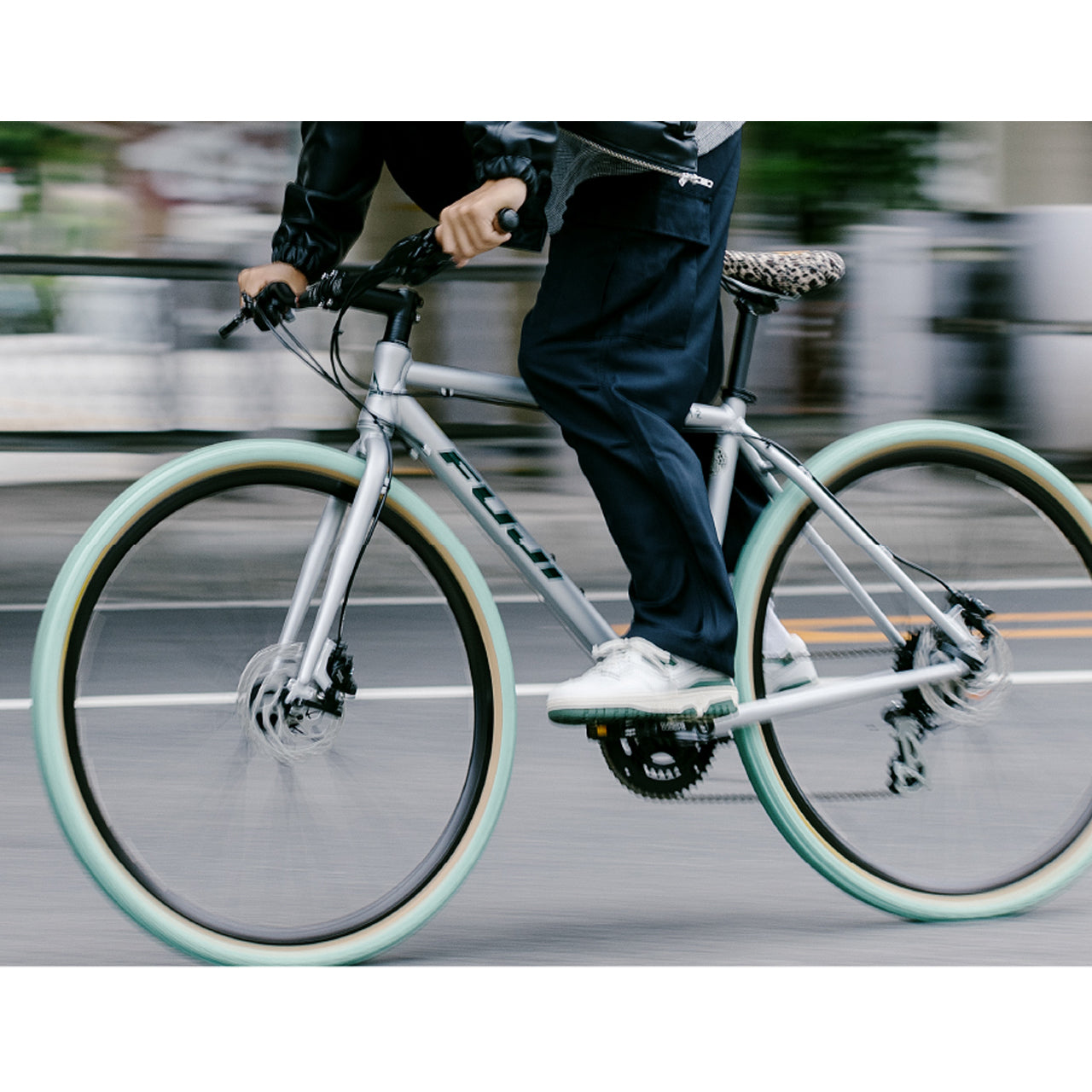 整備済み】FUJI クロスバイク 軽快車 FUJI クロスバイク｜ロードバイク