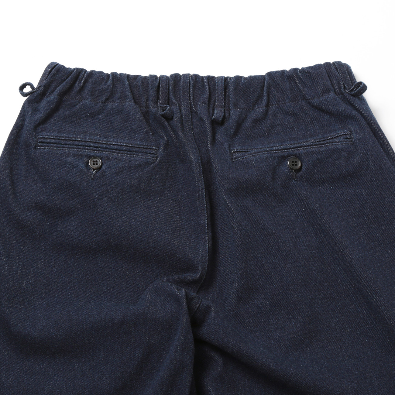 CURLY / カーリー | DENIM 2 TUCK EZ WIDE SLACKS - Indigo | 通販