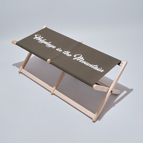 RESEARCH | HOLIDAYS in The MOUNTAIN 132 - Folding Bench - Beige