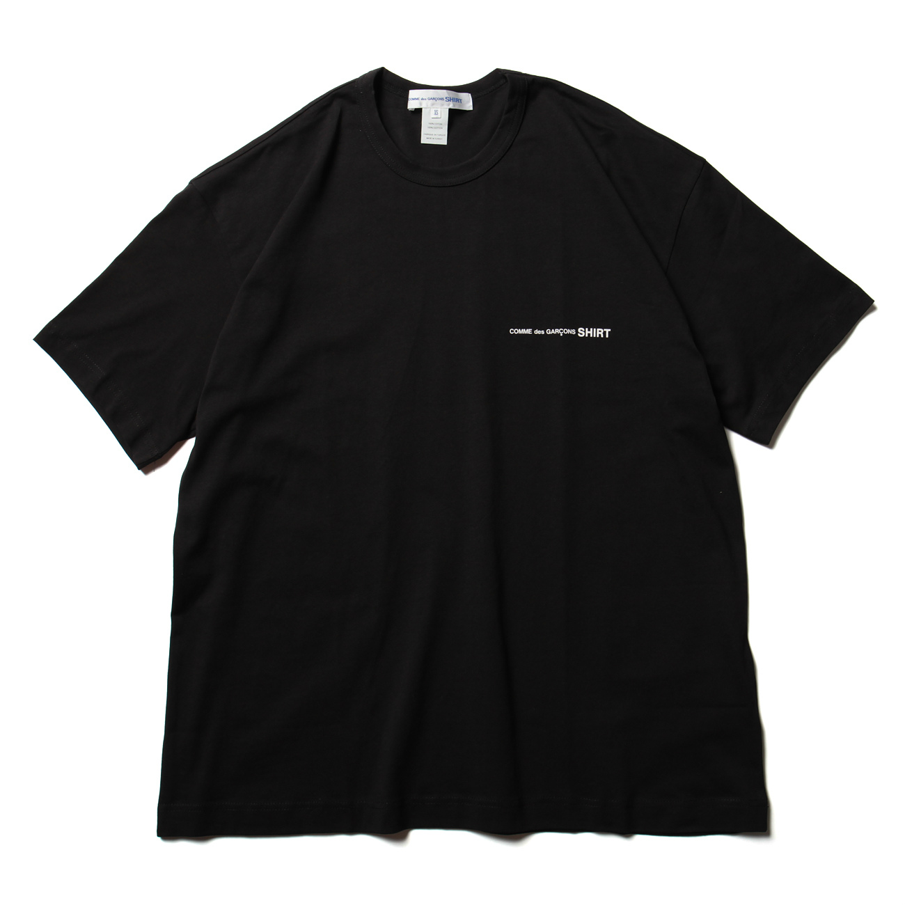 COMME des GARCONS SHIRT | cotton jersey plain with CDG SHIRT logo