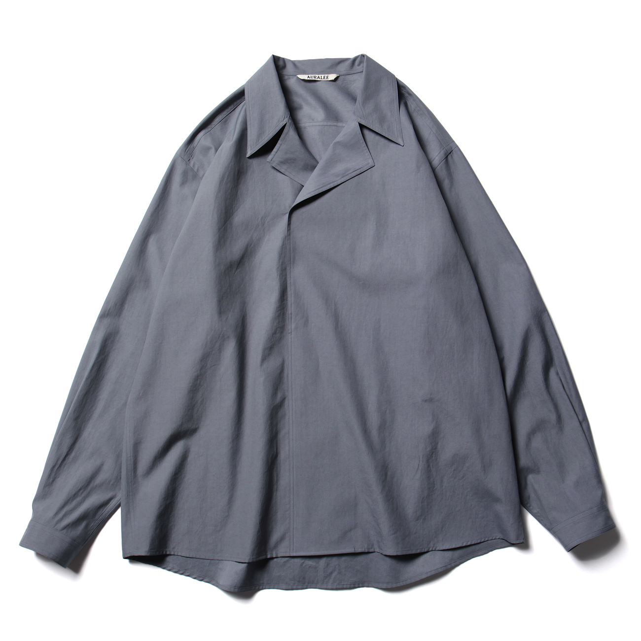 AURALEE / オーラリー | WASHED FINX TWILL P/O SHIRTS (メンズ