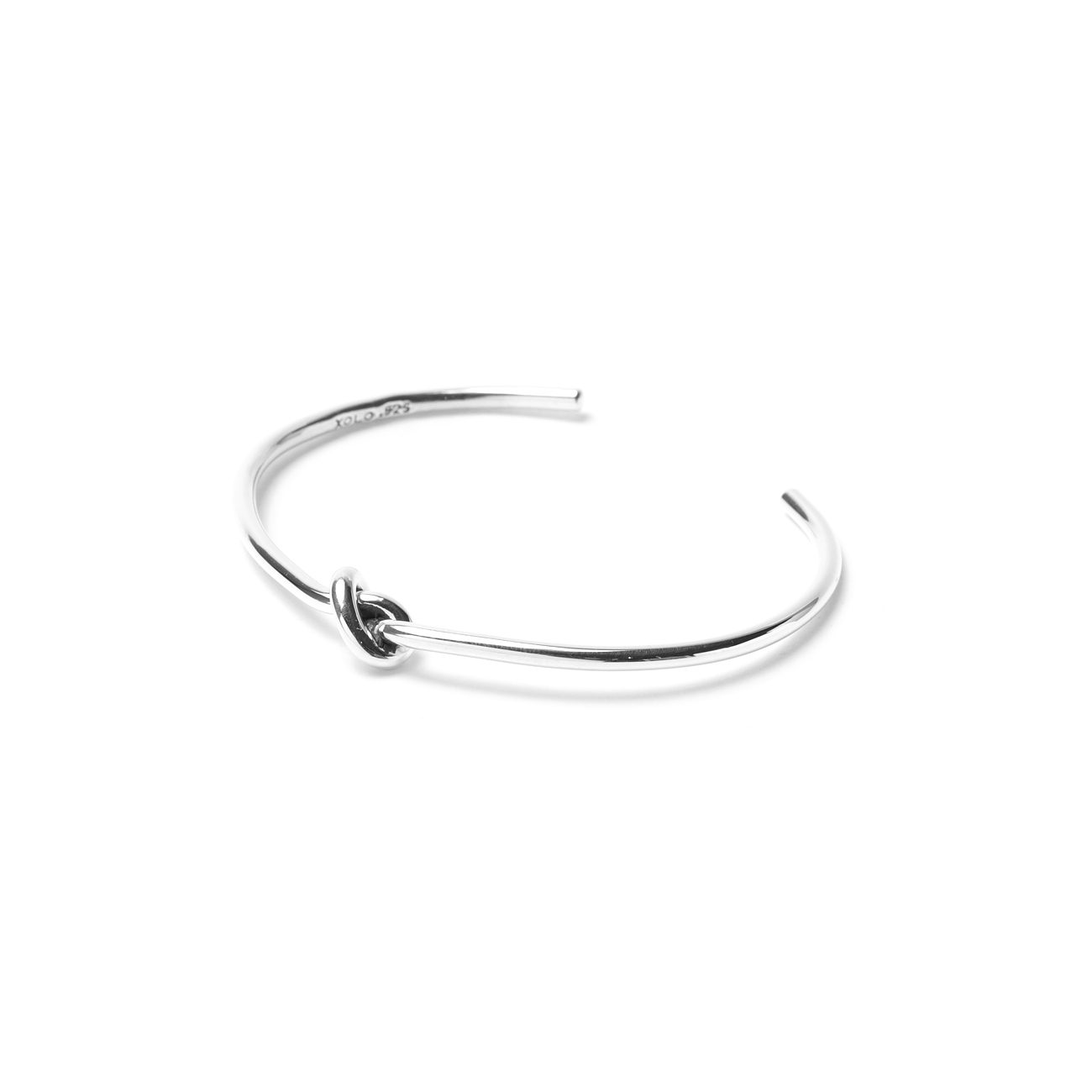 XOLO JEWELRY / ショロ ジュエリー | Tie bangle - Large - Silver 925