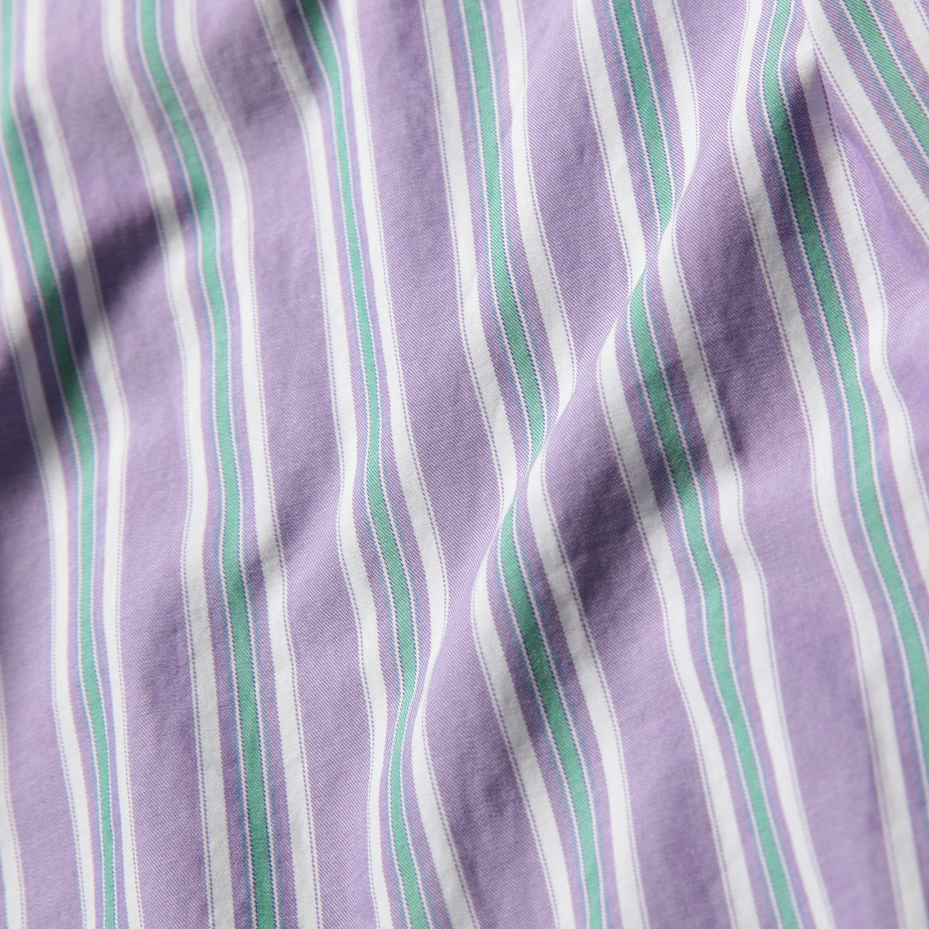 AURALEE / オーラリー | WASHED FINX TWILL STRIPE SHIRTS (メンズ