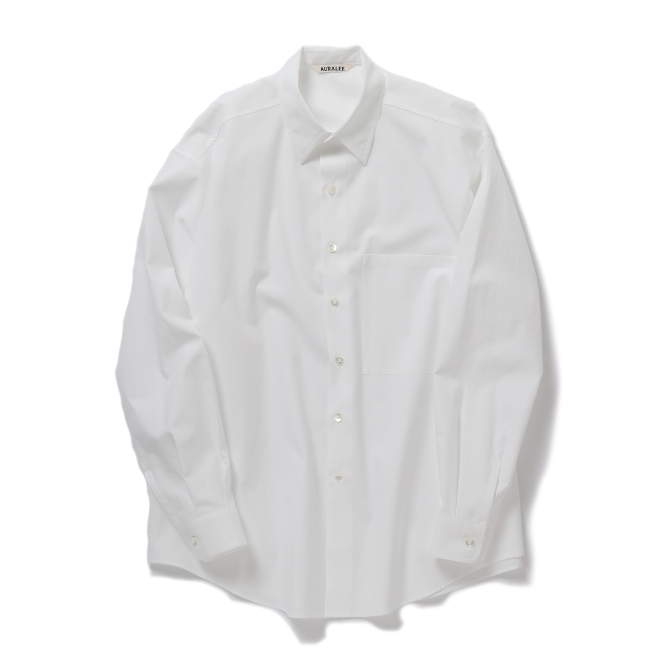 AURALEE / オーラリー | WASHED FINX TWILL BIG SHIRT (メンズ
