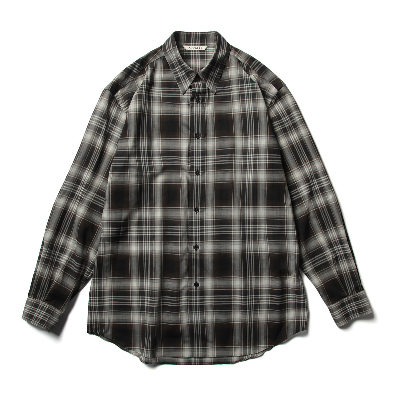 AURALEE / オーラリー | WOOL RECYCLED POLYESTER CLOTH SHIRTS