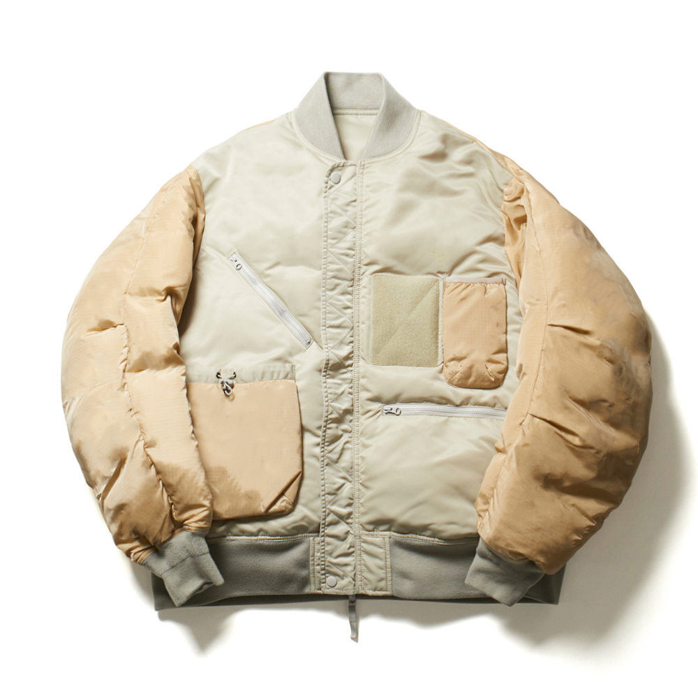 DAIWA PIER39 / ダイワピア39 | TECH REVERSIBLE MA-1 - Ecru | 通販