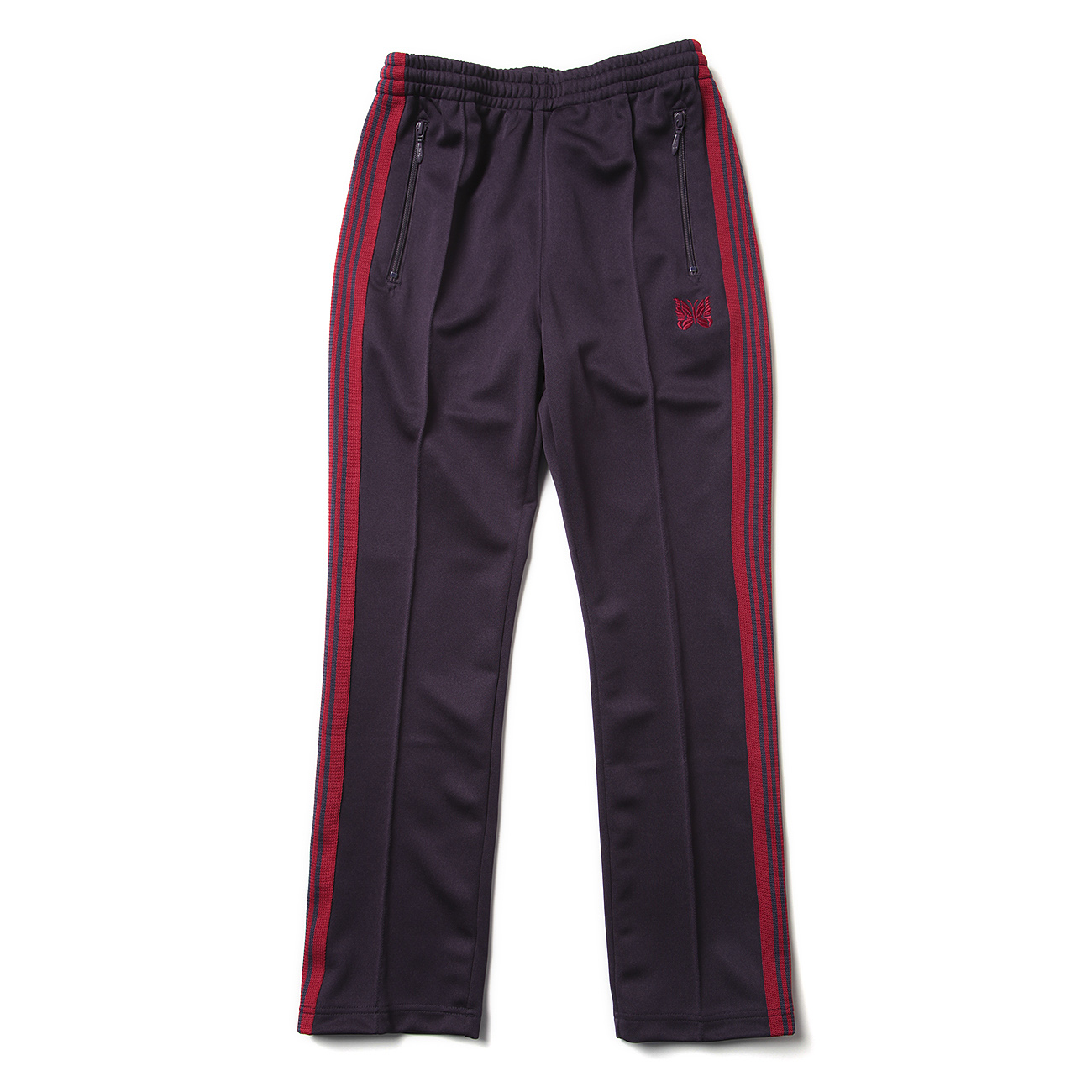 Needles / ニードルズ | Narrow Track Pant - Poly Smooth - Dk.Purple
