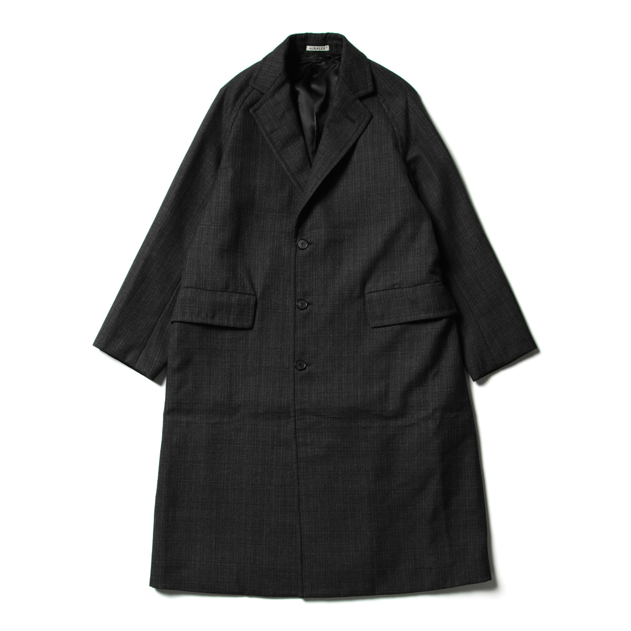 AURALEE / オーラリー | BLUEFACED WOOL DOUBLE CLOTH CHESTERFIELD