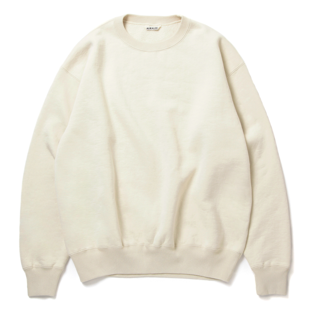 AURALEE / オーラリー | SMOOTH SOFT SWEAT P/O (メンズ) - Ivory