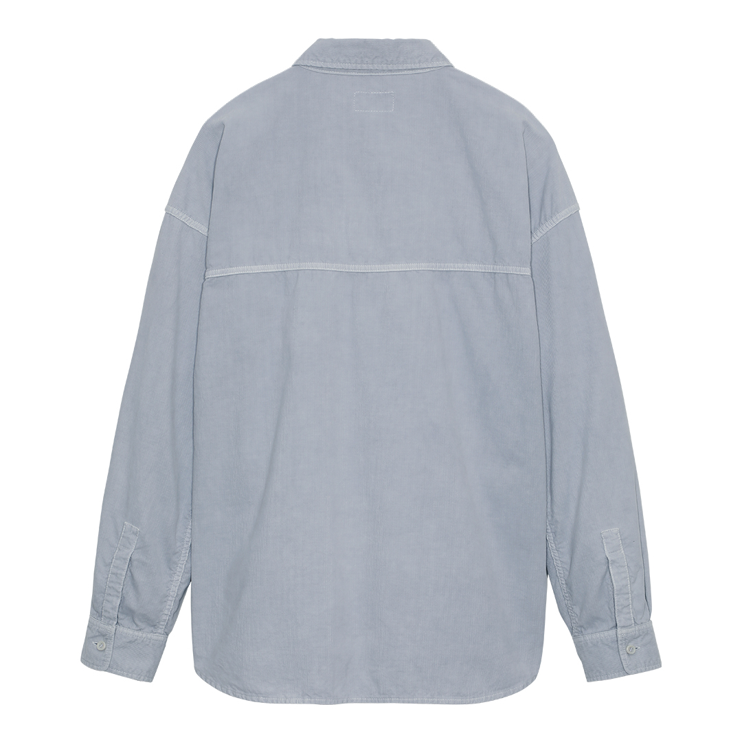 C.E / シーイー | OVERDYE CORD DESIGN BIG SHIRT - Grey | 通販