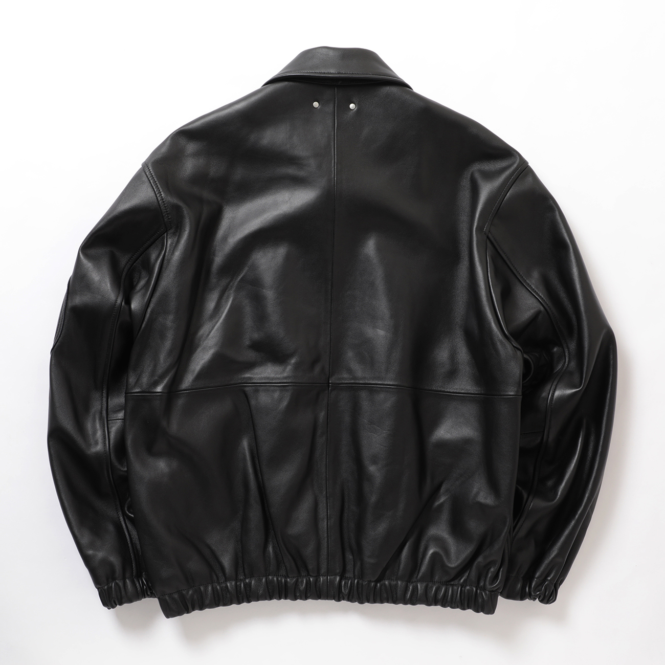 ssstein / シュタイン | SHEEP LEATHER FLIGHT JACKET - Black | 通販