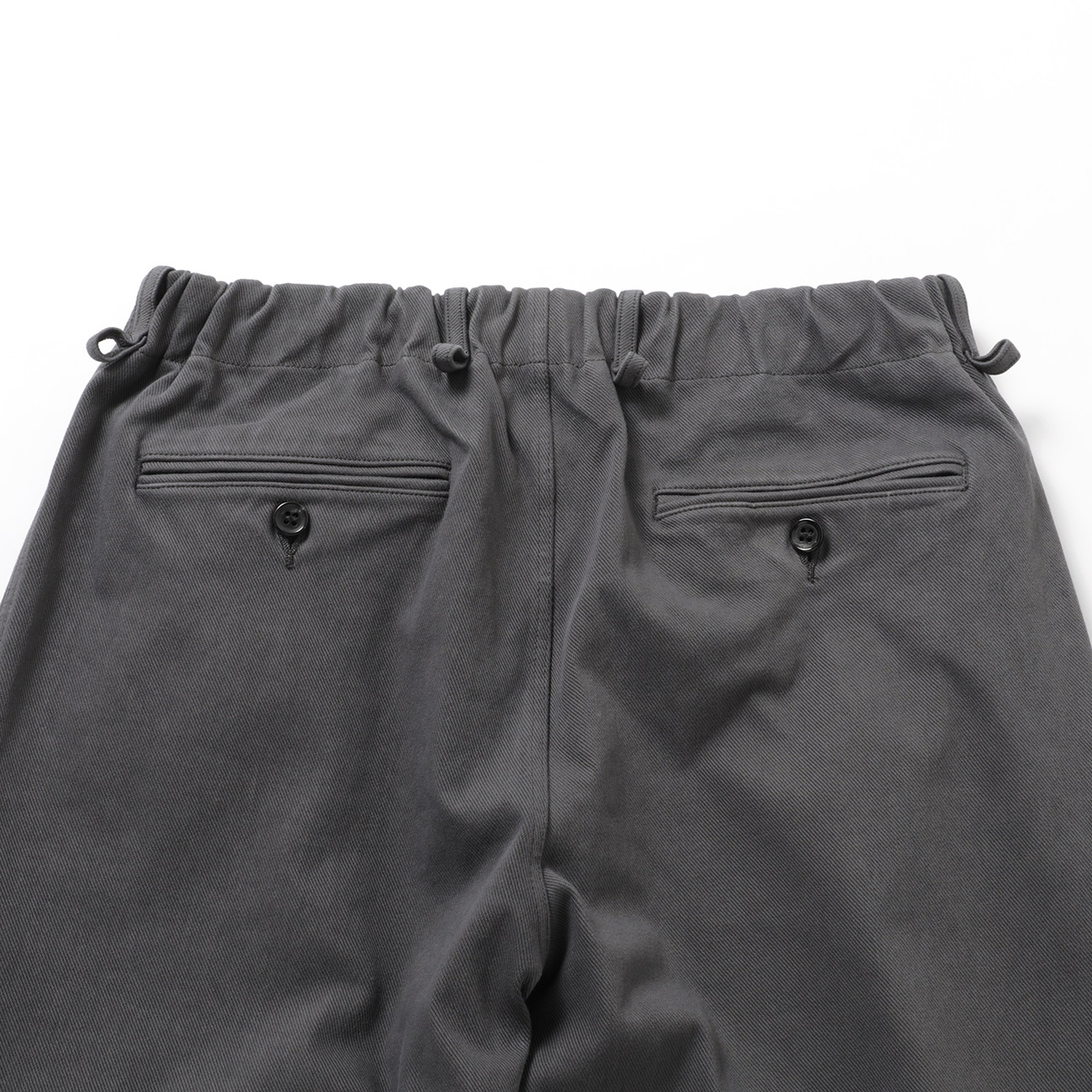 CURLY / カーリー | DENIM 2TUCK WIDE EZ PANTS - Slate Gray | 通販