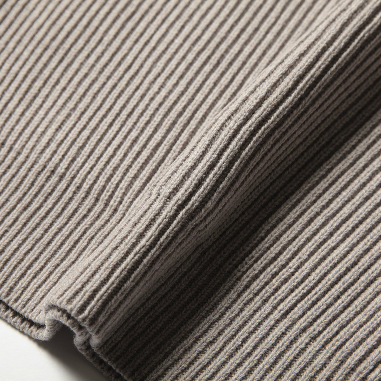 AURALEE / オーラリー | SUPER FINE WOOL RIB KNIT BIG P/O