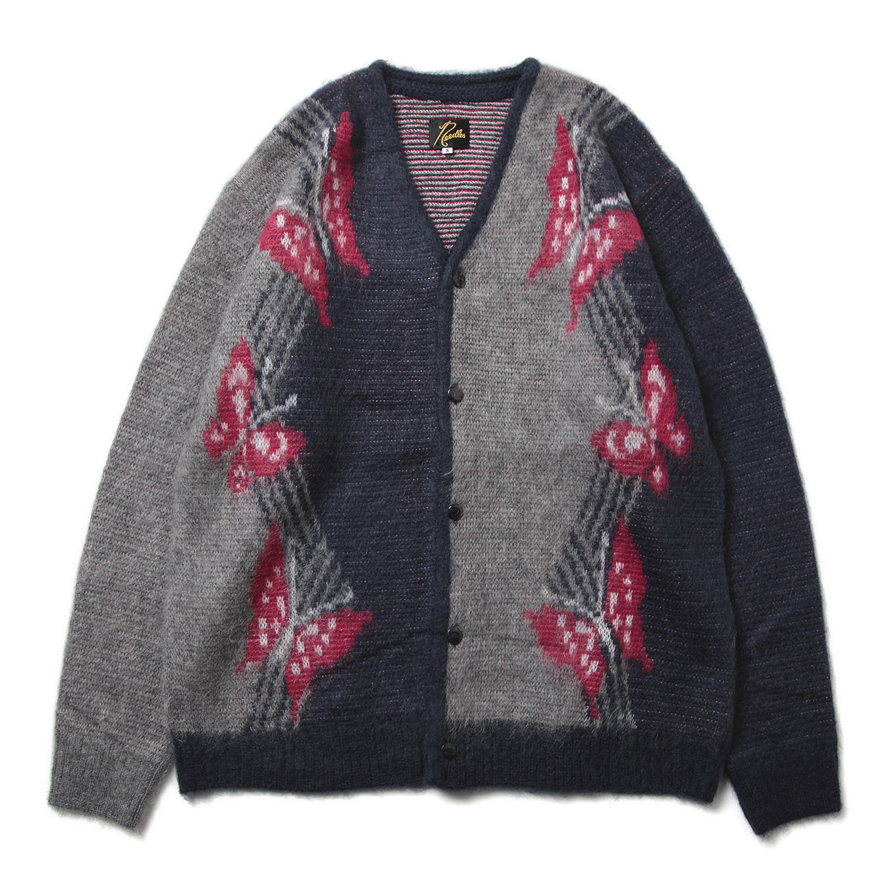 Needles / ニードルズ | Mohair Cardigan - Papillon - Navy | 通販