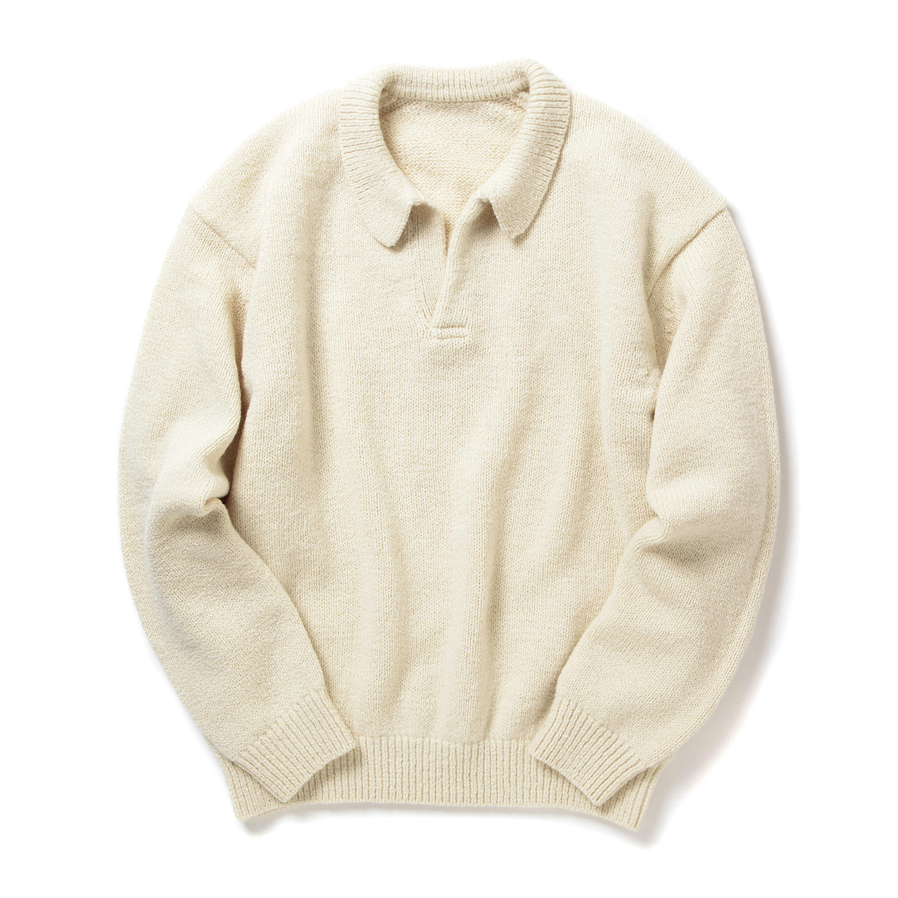 crepuscule / クレプスキュール | M-G Skipper L/S - Ivory | 通販