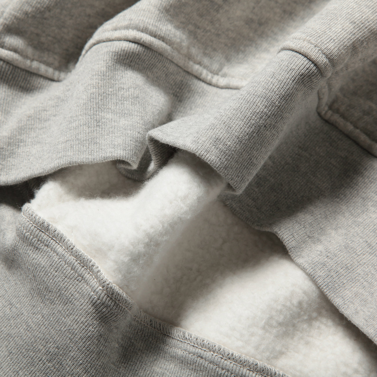 COMOLI / コモリ | コットン吊裏毛 クルーネック - Heather Gray