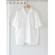 COMOLI / コモリ | ベタシャン オープンカラーシャツ - White | 通販