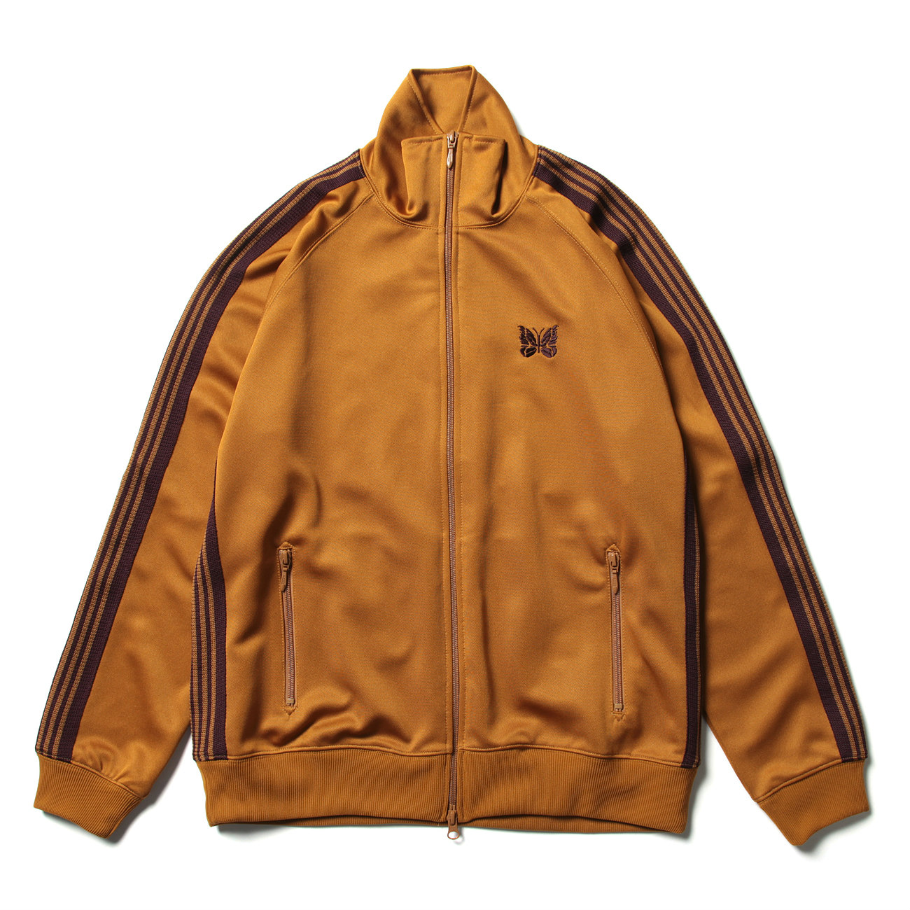 Needles / ニードルズ | Track Jacket - Poly Smooth - Mustard | 通販