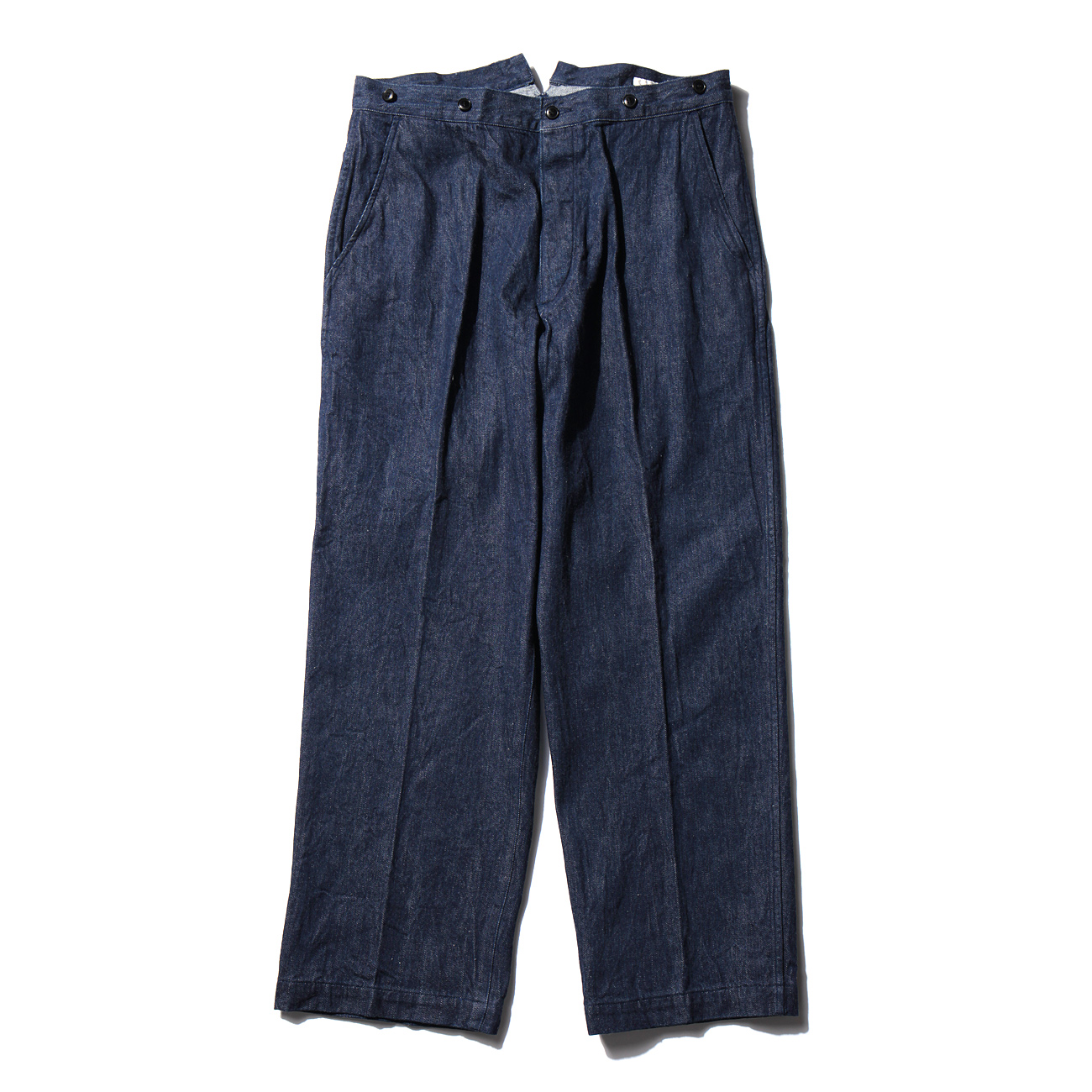 COMOLI / コモリ | デニム オーバーパンツ - Navy | 通販 - 正規取扱店