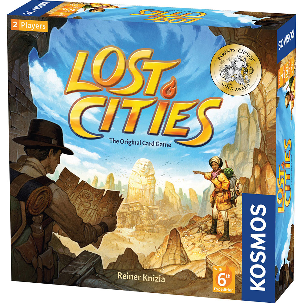 Lost Cities Card Game Reiner Knizia Kosmos Two Player Game