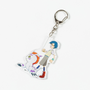 デジモンアドベンチャー】アクリルキーホルダー 光子郎＆テントモン