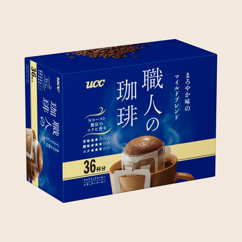 UCC 職人の珈琲 ワンドリップコーヒー まろやか味のマイルドブレンド