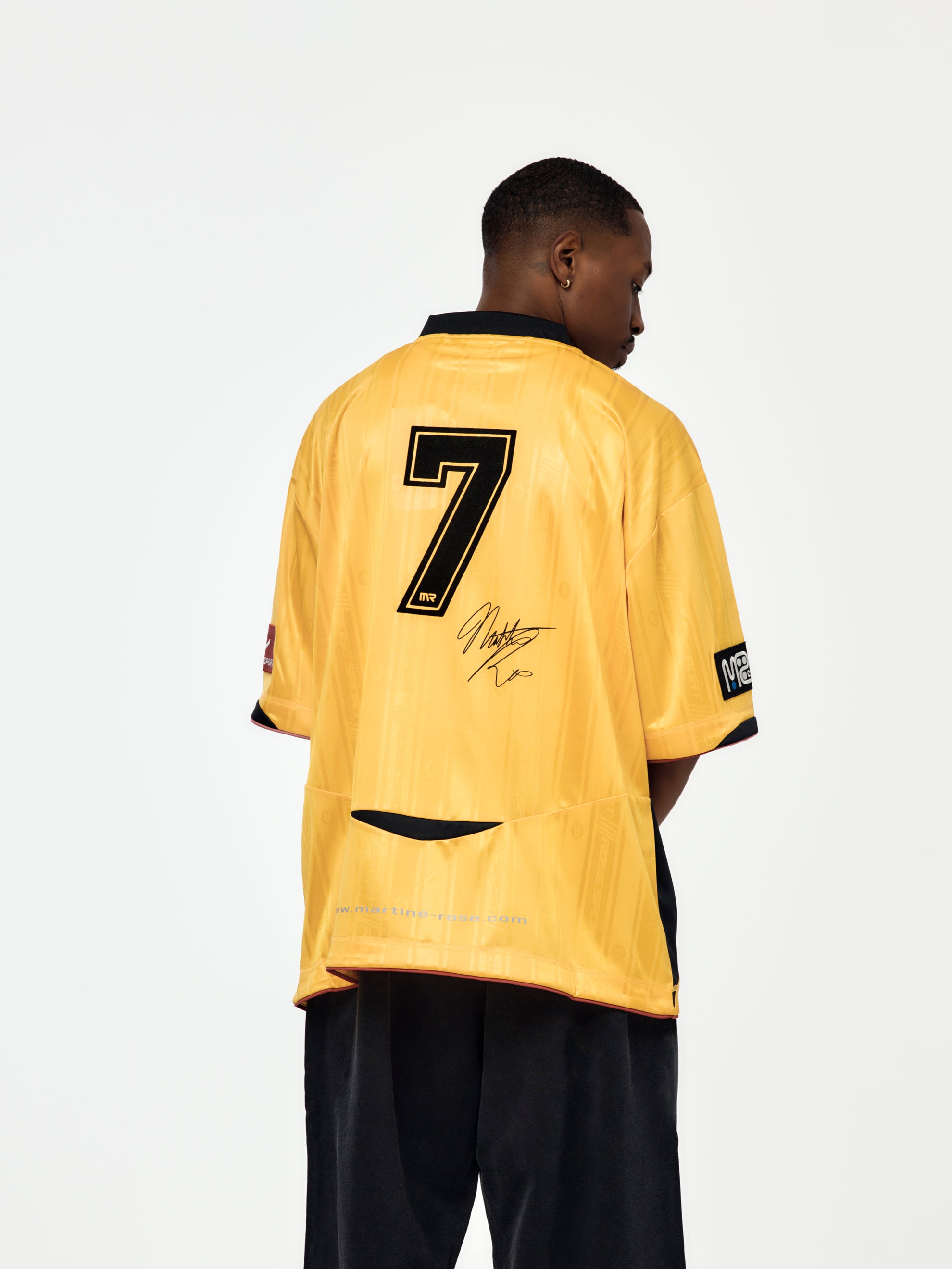 Martine Rose Printed Football Top (Yellow) - UNION LOS ANGELES