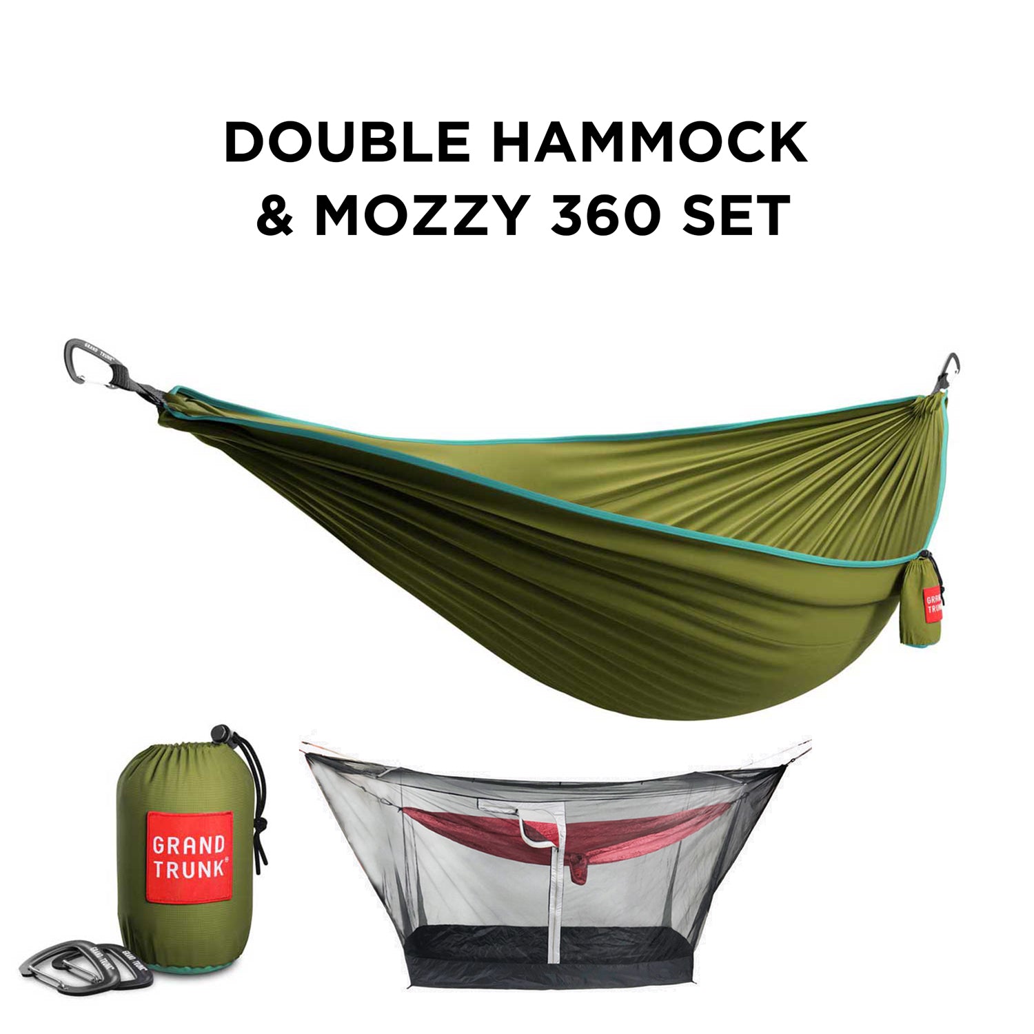GRAND TRUNK DOUBLE HAMMOCK & MOZZY 360 SET / グランドトランク