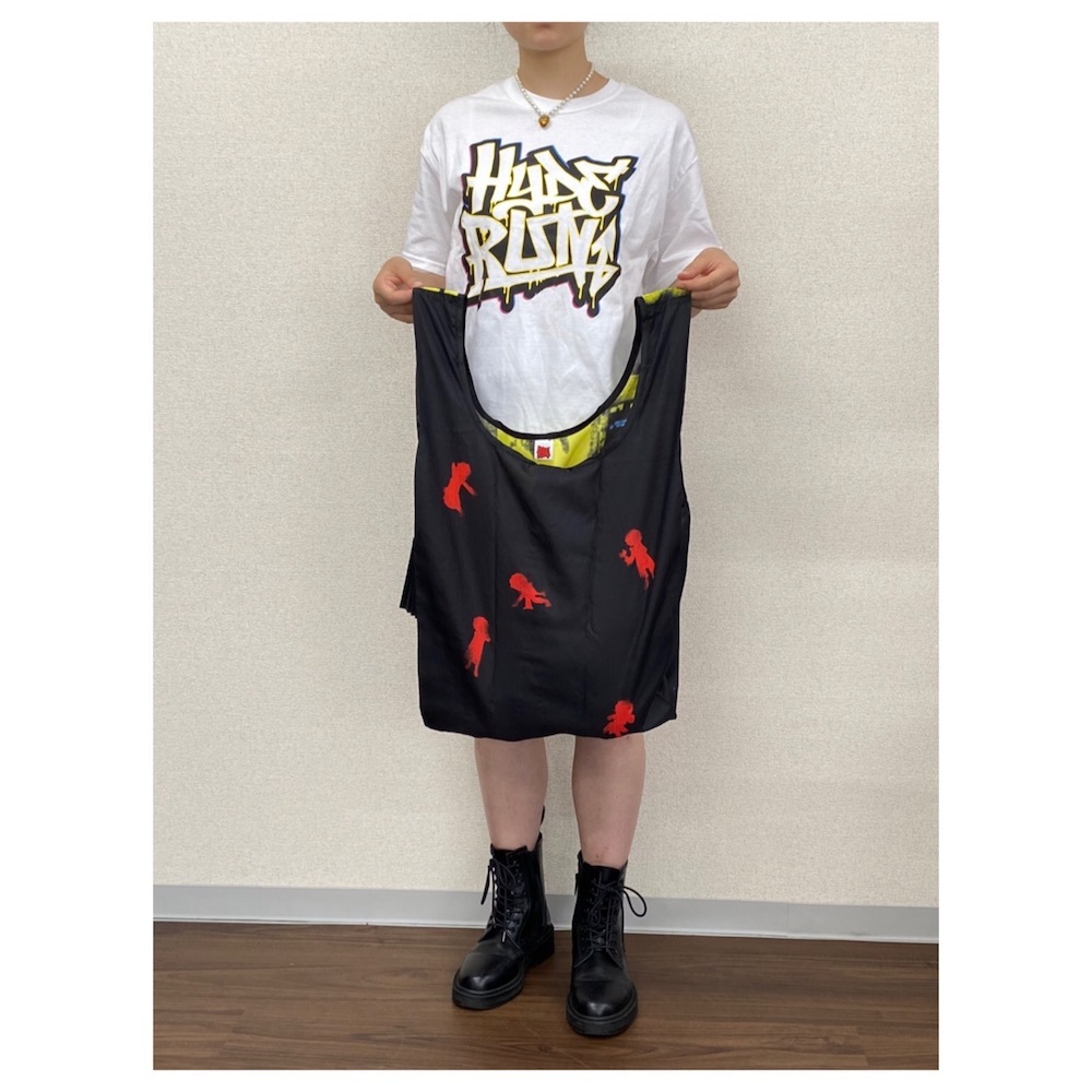 HYDE RUN ロゴ折りたたみエコバッグ | HYDE