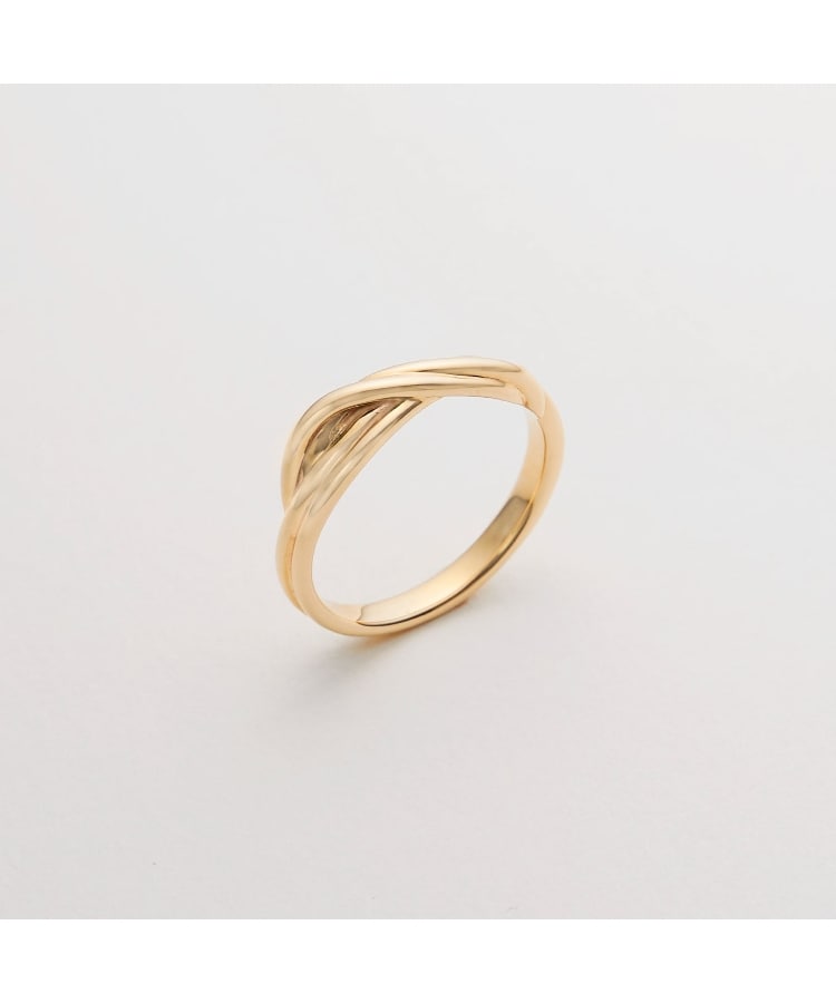 K10ダブルロウクロス リング（リング） | COCOSHNIK（ココシュニック