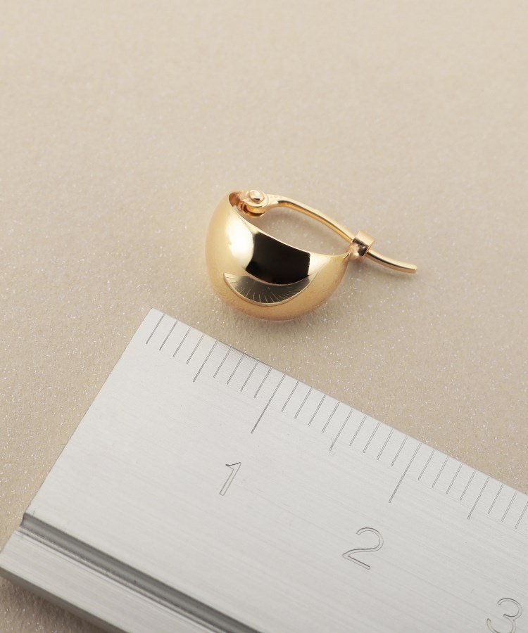 K10月甲 フープピアス 小（ピアス） | COCOSHNIK（ココシュニック