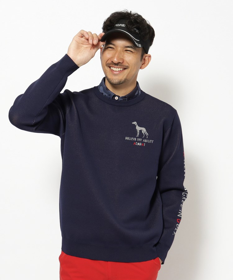 ウォッシャブル素材 サルーキジャカードニット（ニット/セーター