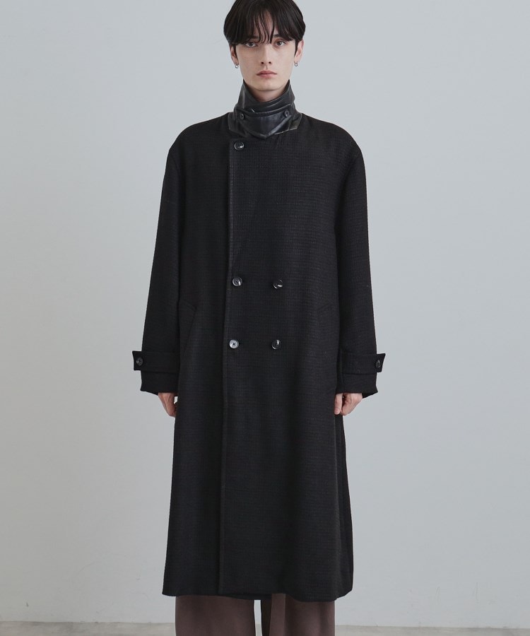 ツイードダブルオーバーコート（チェスターコート） | tk.TAKEO