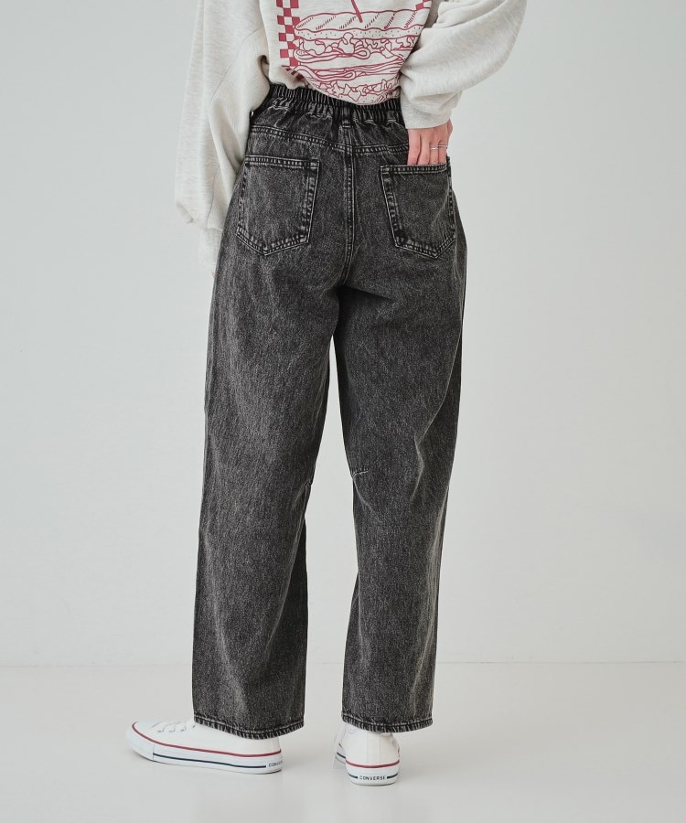 ブラックコムデギャルソン ペンギンパンツ XS デニム ケミカル