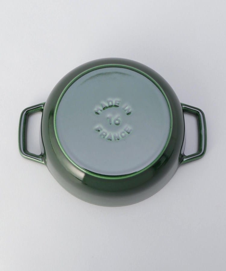 ◇Wa-NABE オリーブ S 16cm バジルグリーン ＜STAUB ストウブ＞（鍋