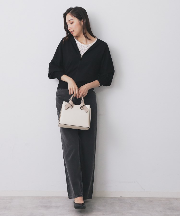 ドルマンジップラメパーカ【洗濯機OK】（パーカー） | index