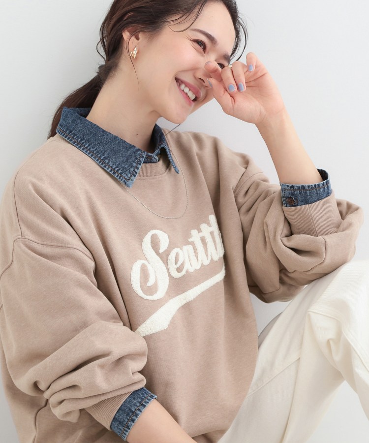 洗濯機可/S-LL】コーデの主役になる ロゴアソート 裏毛スウェット