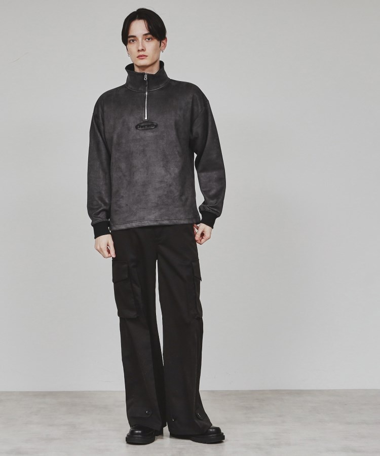 ポンチスエードハーフジップ（カットソー） | tk.TAKEO KIKUCHI