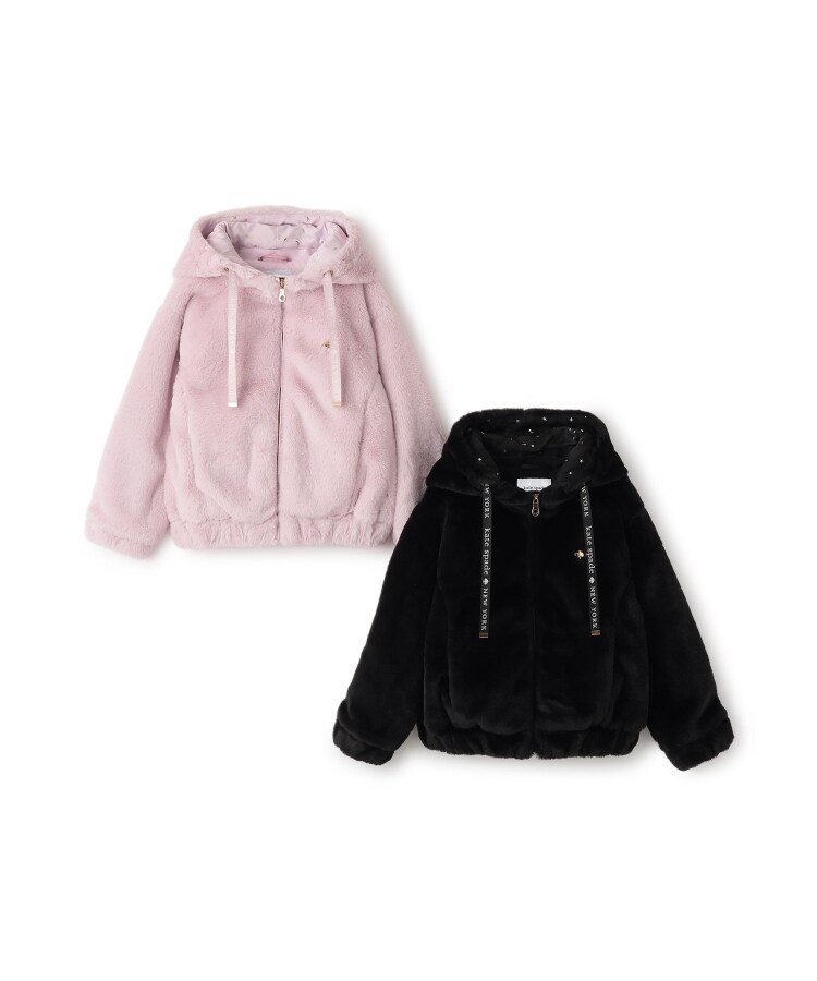 フードつきフェイクファージャケット（ブルゾン/ジャンバー） | kate