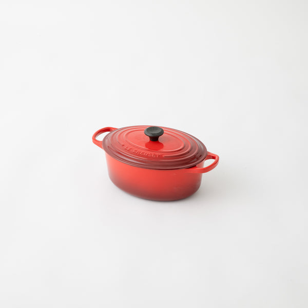 LE CREUSET(ル・クルーゼ) ココット・オーバル25cm マットブラック