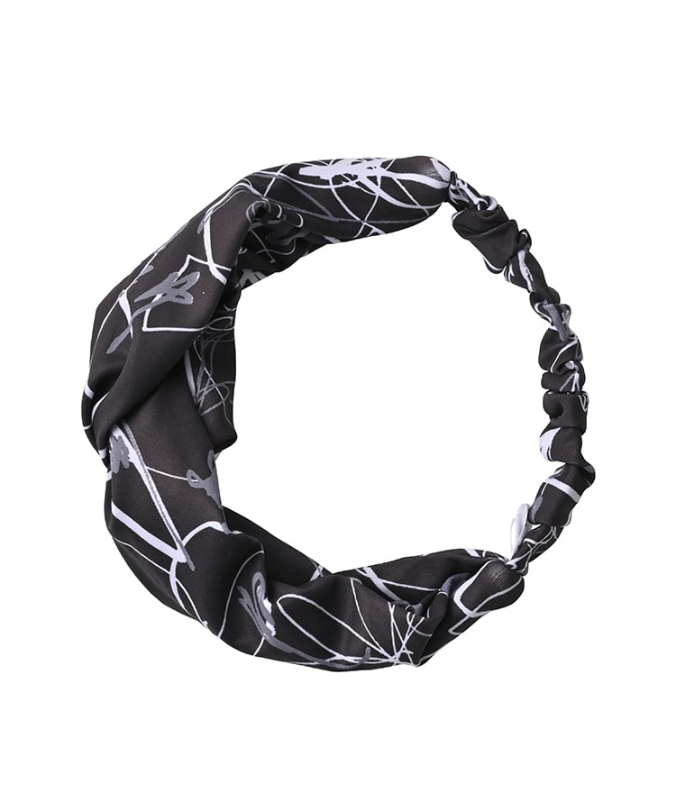 SUKALA】リボンフラワーヘアバンド(ブラック): ヨガグッズLAVA公式