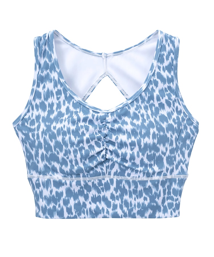 SUKALAレオパードヨガウェア ブルーレオパード セット売り SUKALA